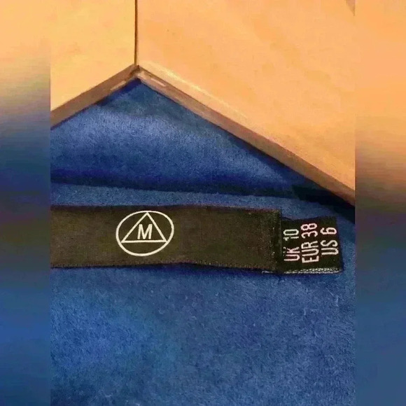 Nordstrom Royal Blue Faux Sede Jacket - Picture 9 of 10